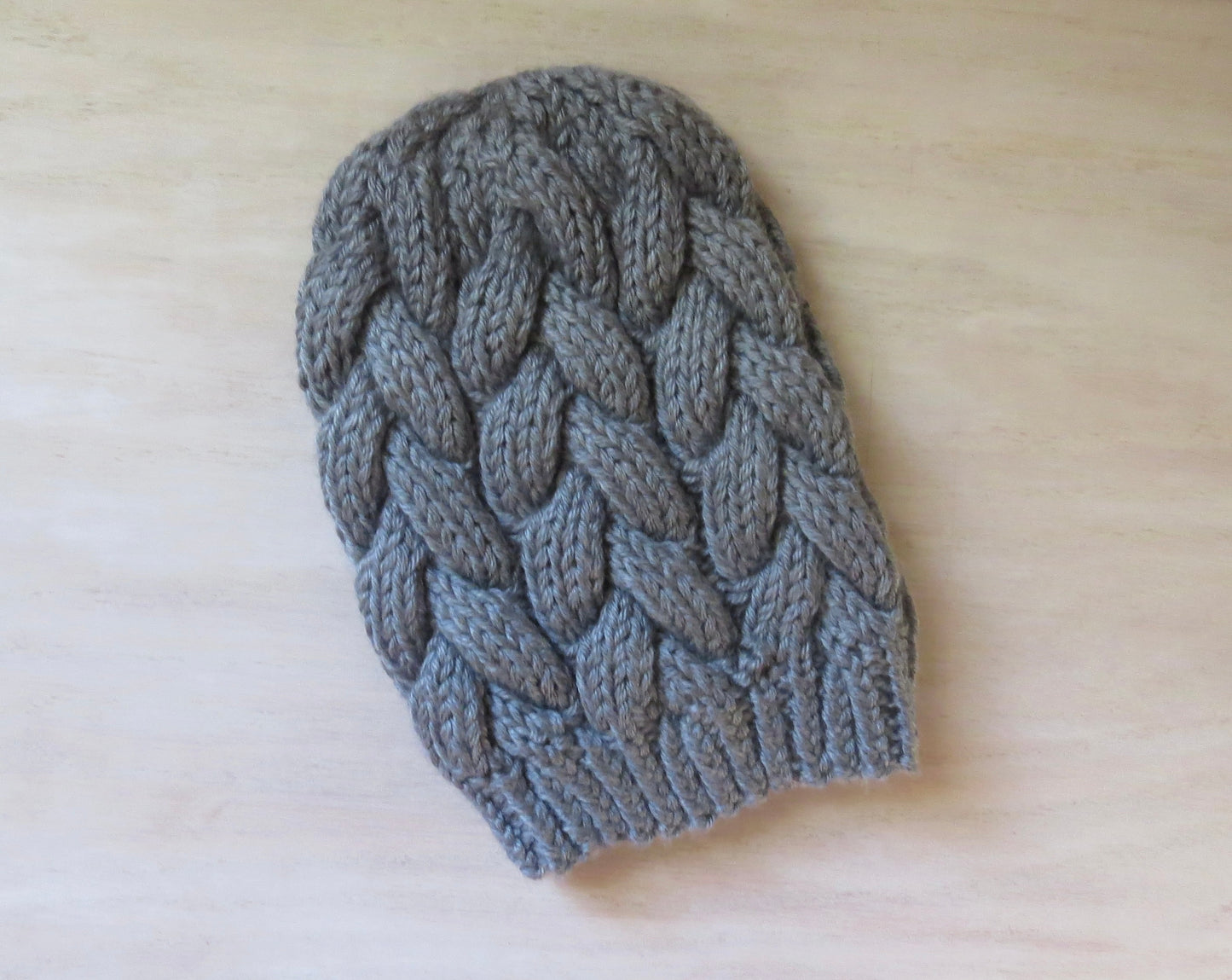 Braided Cable Beanie || Made to Order