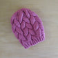 Kids- Blackberry Braided Cable Beanie || Ready to Ship