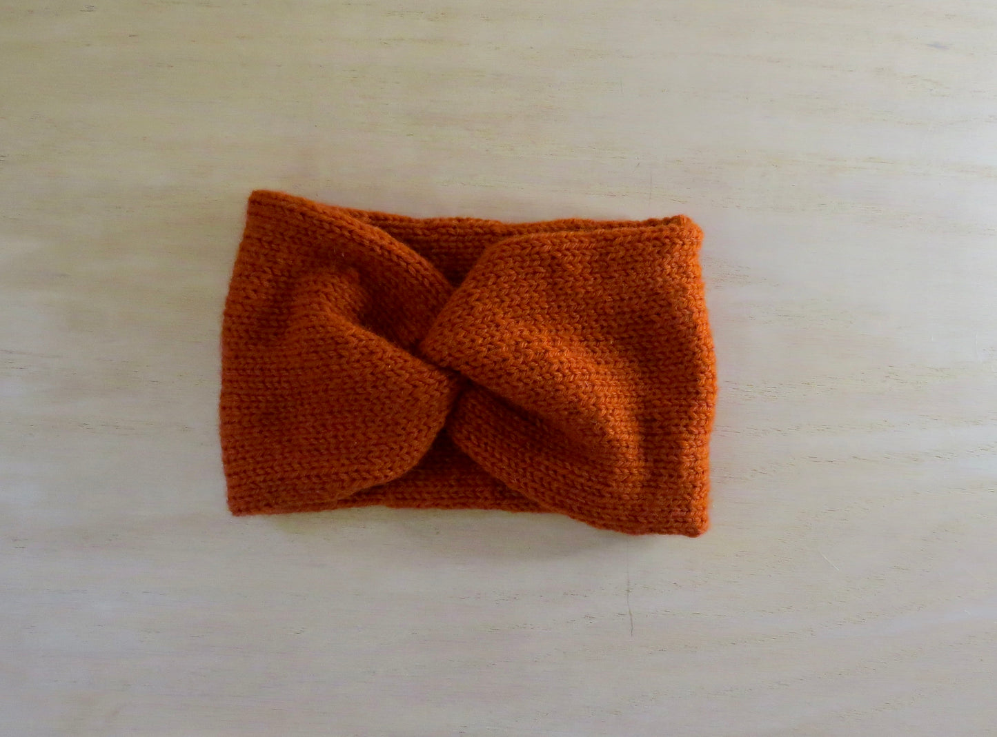 Koi Orange Front Twist Headband || Ready to Ship