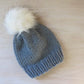 Slate Gray Basic Beanie Hat || Ready to Ship