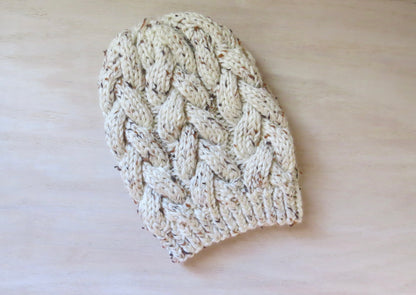 Braided Cable Beanie || Made to Order