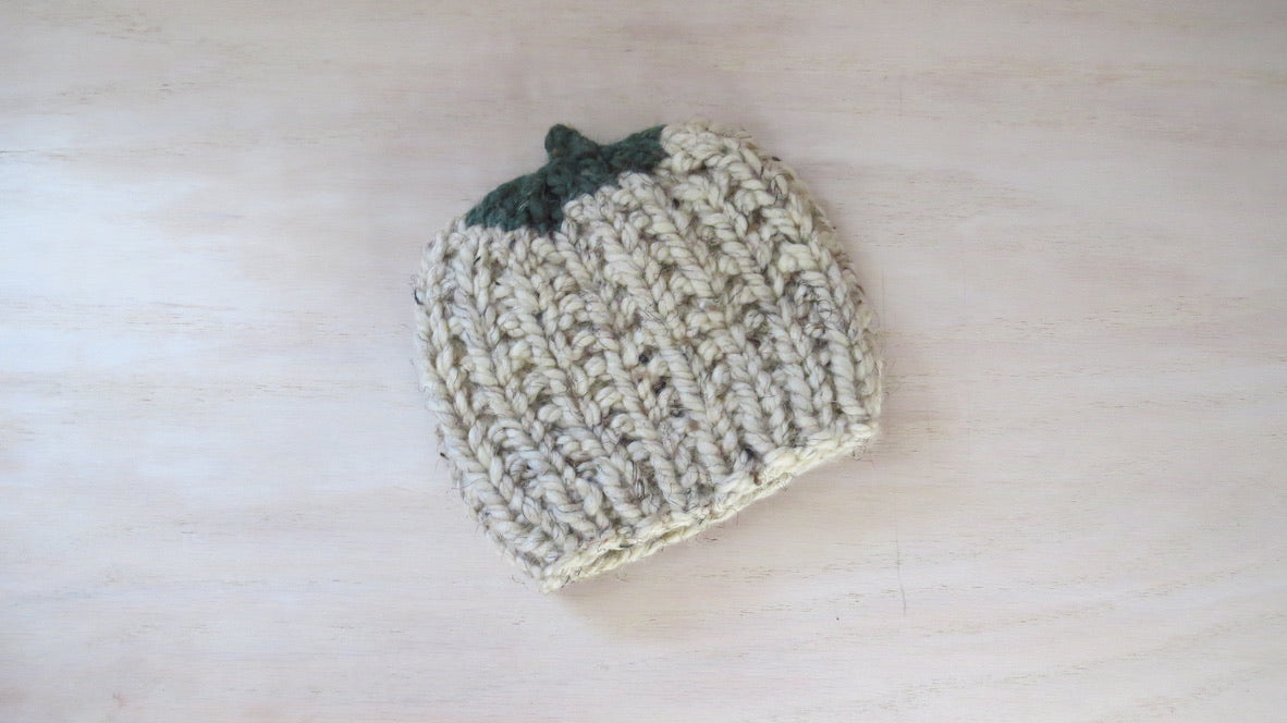 Pumpkin Beanie Hat 4-12 Months Baby || Ready to Ship