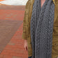 Double Braided Long Scarf || Made to Order Item